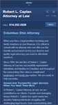 Mobile Screenshot of caplanlawoffice.com